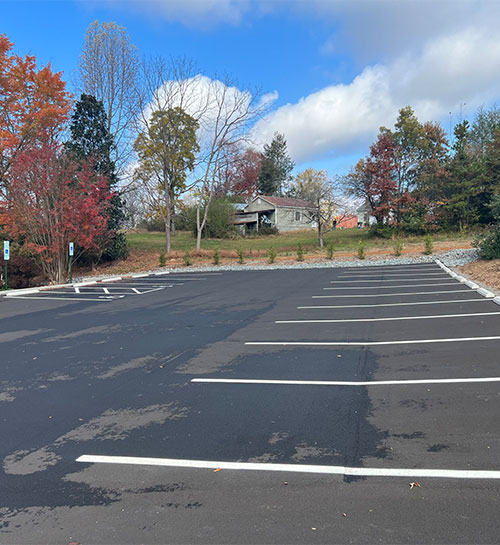 ManiDental Family Practice Paved Parking Lot